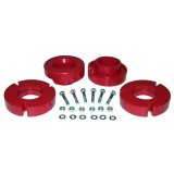 Prothane 04+ Ford F150 Front Coil Spring 2.5in Lift Spacer - Red thumbnail 1
