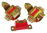 Prothane Ford Motor & Trans Mount Kit - Red thumbnail 1
