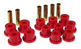 Prothane 73-87 GM Rear Spring & Shackle Bushings (w/ 1.5in Bushings) - Red thumbnail 1