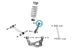 SuperPro 2011 Dodge Durango Heat Rear Upper Inner Upper Control Arm Bushing Set thumbnail 5