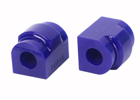 SuperPro 2009 BMW Z4 sDrive30i Rear 15mm Sway Bar Mount Bushing Set