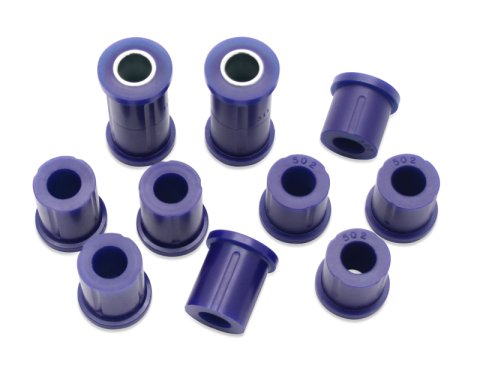 SuperPro 87-99 Ford Courier 4x4 2WD Rear Leaf Spring Full Bushing Kit thumbnail 1