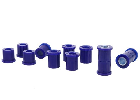 SuperPro 87-99 Ford Courier 4x4 2WD Rear Leaf Spring Full Bushing Kit thumbnail 2