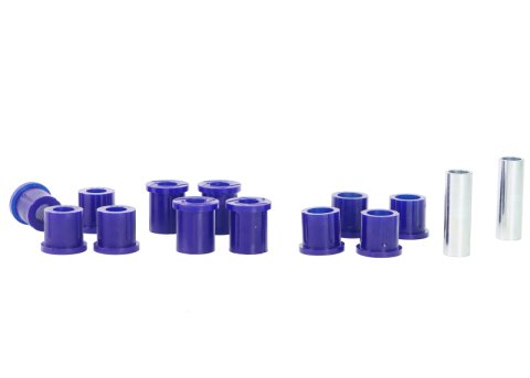 SuperPro 87-99 Ford Courier 4x4 2WD Rear Leaf Spring Full Bushing Kit thumbnail 3