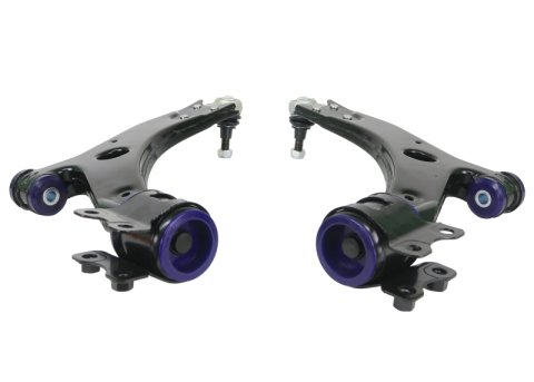SuperPro 05-11 Ford Focus LS/LT/LV Volvo S40/V50 and C70/21mm Front Lower Control Arm Assembly Kit thumbnail 1