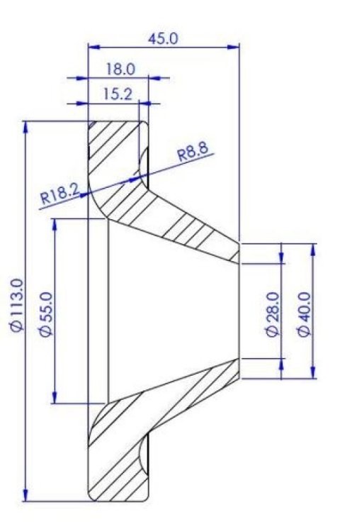 SuperPro 18-23 Jeep Wrangler JL Rear Upper Spring Pad Spacer - 50mm/2in Lift (Single) thumbnail 4