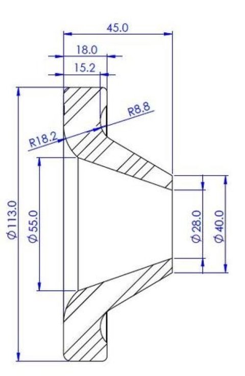SuperPro 18-23 Jeep Wrangler JL Rear Upper Spring Pad Spacer - 50mm/2in Lift (Single) thumbnail 5