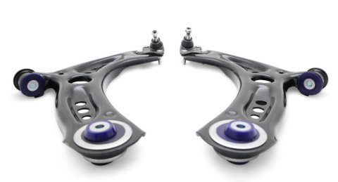 SuperPro 2015 Volkswagen Golf Rear Base Front Control Arm Lower Assembly Kit (Add. Positive Caster) thumbnail 3