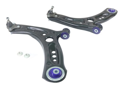 SuperPro 2015 Volkswagen Golf Rear Base Front Control Arm Lower Assembly Kit (Add. Positive Caster) thumbnail 5