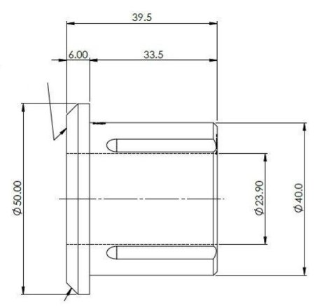 SuperPro 14-23 Ram ProMaster 1500/2500/3500 Rear Leaf Spring Rearward Eye Bushing Set thumbnail 2