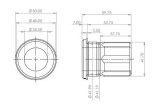 SuperPro 16-23 Mazda Miata MX5 Front Lower Control Arm Bushing Kit - Inner Forward Position thumbnail 5