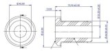 SuperPro 07-18 Chevrolet Silverado 1500 2WD Front Lower Control Arm Bushing Kit - Inner Rearward thumbnail 4