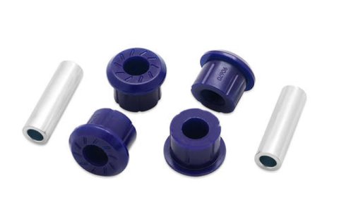 SuperPro 99-21 Chevrolet Silverado 1500 2WD Rear Upper Leaf Spring Shackle Bushing Kit thumbnail 3