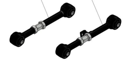 SuperPro 08-21 Toyota Land Cruiser 200 Series HD Adj. Rear Upper Trailing Arm Set thumbnail 3