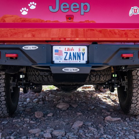 Rock Slide 87-22 Jeep Wrangler 2020-2022 Jeep Gladiator OEM Receiver Hitches 2021-22 Ford Bronco OEM thumbnail 3