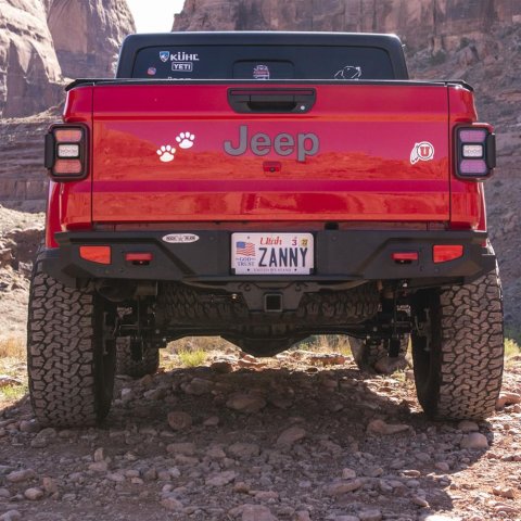 Rock Slide 20-22 Jeep JT Gladiator Rear Sliders thumbnail 1