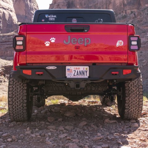 Rock Slide 20-22 Jeep JT Gladiator Rear Sliders thumbnail 7