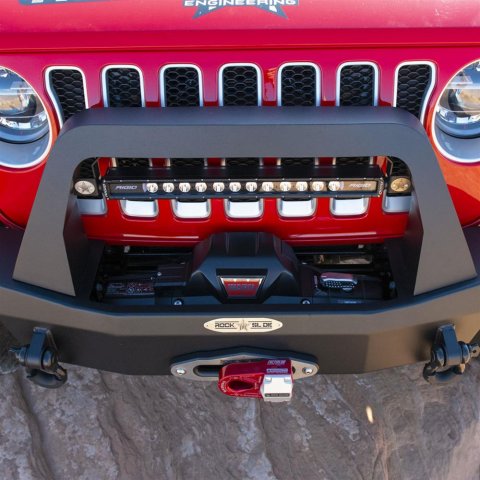 Rock Slide Rigid Series Bullbars Bullbar 20In Led Light Brackets thumbnail 1