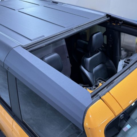 Rock Slide Engineering 21-23 Ford Bronco Roof Trim Pieces Rear Doors thumbnail 2