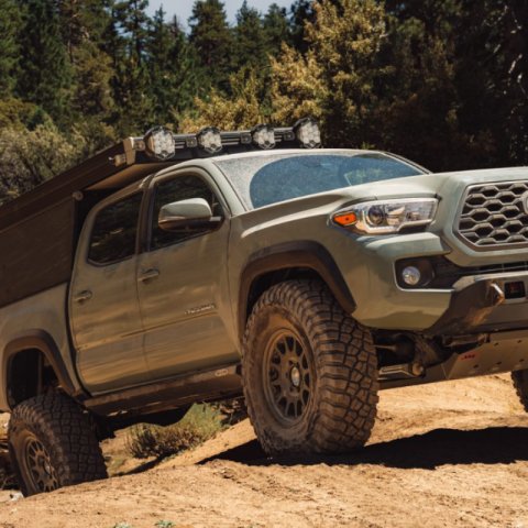 Rock Slide 16-23 Toyota Tacoma Rock Sliders Long Bed thumbnail 1