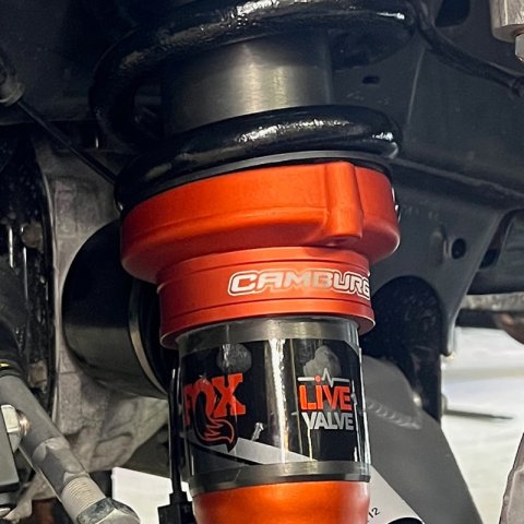 Camburg Ford Raptor 21-23 1.5in Front Spring Preload Spacer Kit (Black) thumbnail 2