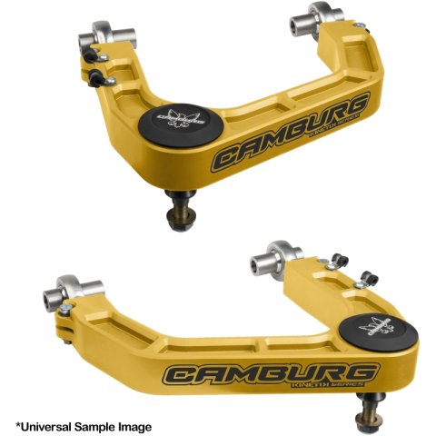 Camburg Ford Raptor 17-23 KINETIK V2 Performance Billet Uniball Upper Arms (Gold) thumbnail 1