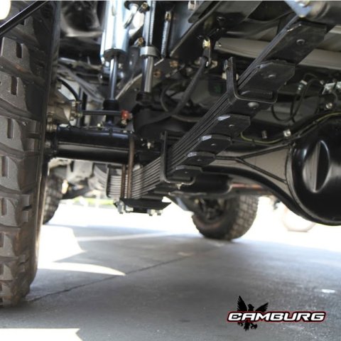Camburg Leaf Spring Axle Perches (3.0in. OD tube) (pair) thumbnail 2