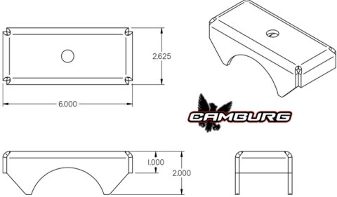 Camburg 07-21 Toyota Tundra 2wd/4wd L/T Spring Perch (pair) thumbnail 2