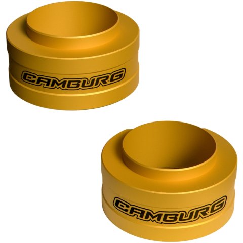 Camburg 2024+ Ford Ranger Raptor 2.5in Front Spring Preload Spacer Kit (Gold) thumbnail 1
