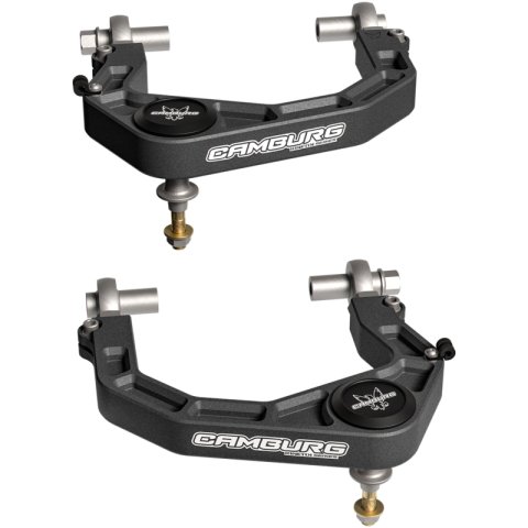 Camburg 2024 Ford Ranger 2wd/4wd KINETIK Performance Billet Uniball Upper Arms (GRAY)