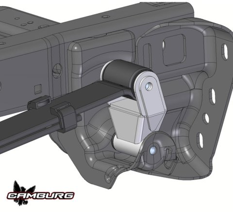 Camburg 17-20 Ford Raptor/ 15-24 F-150 TIG 4130 Shackles (1.5in. extended) thumbnail 5