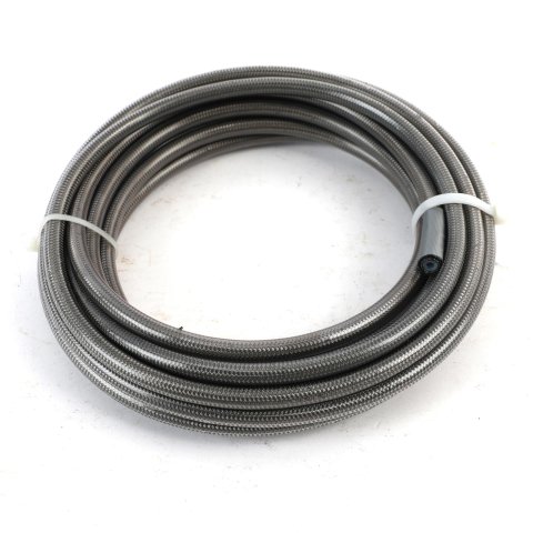 Fragola -3AN PTFE Hose w/ Clear Cover- 20 Feet