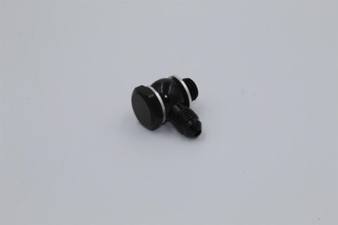 Fragola -4AN Male Banjo x 10mm x 1.5 - Black