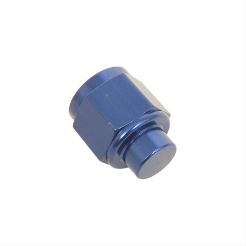 Fragola -20AN Aluminum Flare Cap - Blue thumbnail 3