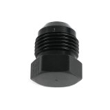 Fragola -10AN Aluminum Flare Plug - Black thumbnail 2
