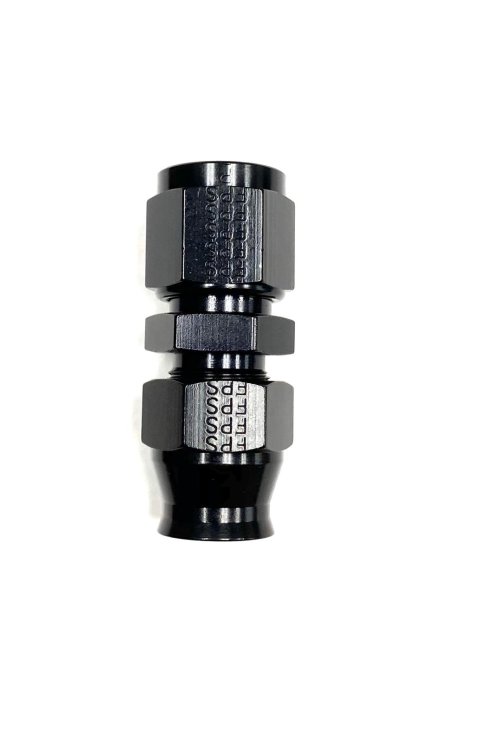 Fragola -10AN Female x 5/8in Tube AN Adapter Fitting Black