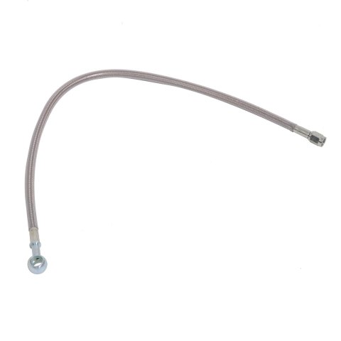 Fragola -3AN Clear Covered Straight x 7/16 BJO 20in