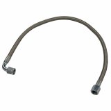 Fragola -6AN Hose Assembly Straight x 90 Degree Steel Nut 24in thumbnail 1