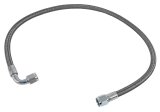 Fragola -6AN Hose Assembly Straight x 90 Degree Steel Nut 30in thumbnail 1