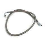 Fragola -6AN Hose Assembly Straight x 90 Degree Steel Nut 42in thumbnail 1