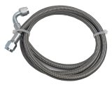 Fragola -6AN Hose Assembly Straight x 90 Degree Steel Nut 60in thumbnail 1