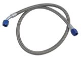Fragola -6AN Hose Assembly Straight x 45 Degree Alum Nut 36in thumbnail 1