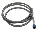 Fragola -6AN Hose Assembly Straight x 45 Degree Alum Nut 84in thumbnail 1