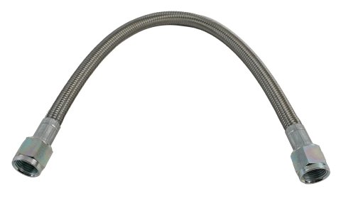 Fragola -8AN Hose Assembly Straight x Straight Steel Nut 16in