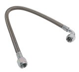 Fragola -8AN Hose Assembly Straight x 90 Degree Steel Nut 20in thumbnail 1