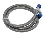 Fragola -8AN Hose Assembly Straight x 90 Degree Alum Nut 60in thumbnail 1