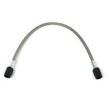 Fragola -2AN Brake Line w/ -3AN Black Alum. Nuts 10in thumbnail 1