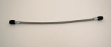 Fragola -2AN Brake Line w/ -3AN Black Alum. Nuts 20in thumbnail 2