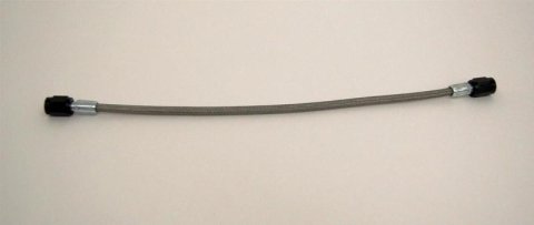 Fragola -2AN Brake Line w/ -3AN Black Alum. Nuts 48in thumbnail 2