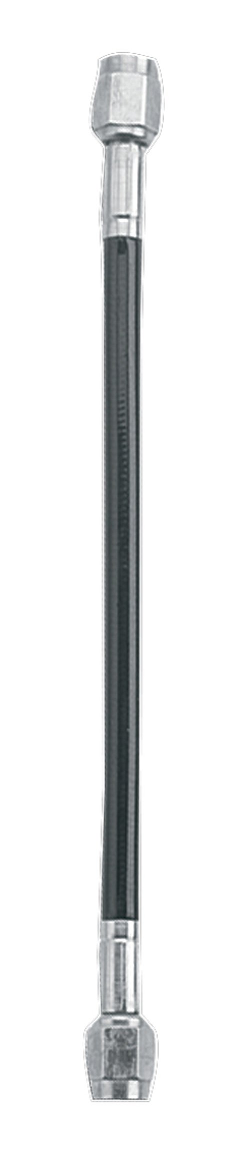 Fragola -3AN Ext Black Covered Assembly Straight x Straight 14in thumbnail 2
